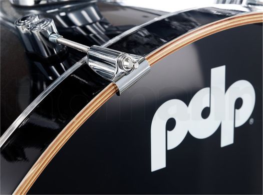 Комплект барабанов DW PDP CM7 Rock Silver to Black