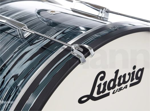 Комплект барабанов Ludwig Club Date Downbeat Blue Strata