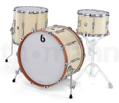 Комплект барабанов British Drum Company Lounge Series 22" Wilt. White