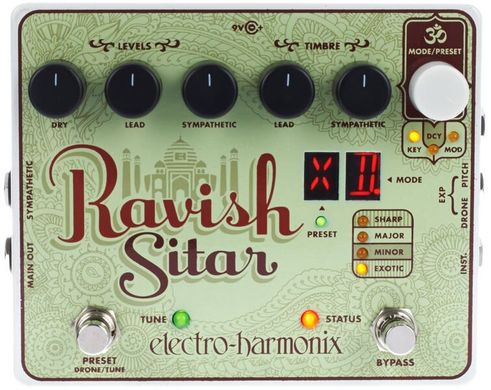 Гитарная педаль ELECTRO-HARMONIX Ravish Sitar