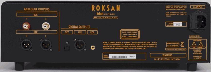 CD-проигрыватель Roksan Blaсk CD Player