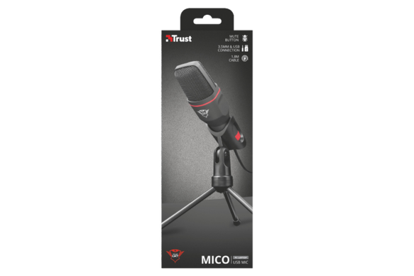 Микрофон Trust GXT 212 Mico USB (22191)