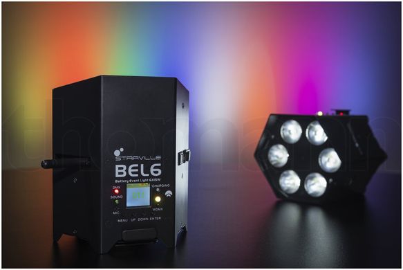 Декоративное освещение LED Stairville BEL6 Battery Event Light 6x15W