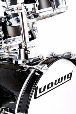 Комплект барабанов Ludwig Breakbeats Set Black Sparkle