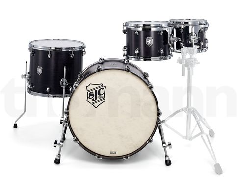 Премиум комплект SJC Drums Custom Stage Set Satin Black