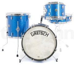 Премиум комплект Gretsch Broadkaster VB Jazz Blue Spkl.
