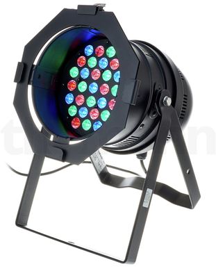LED PAR Multi-Color Stairville LED PAR64 36x3W RGB MKII black
