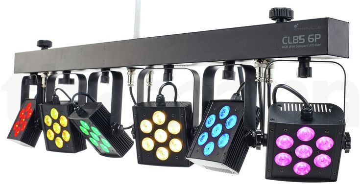 Комплект освещения Stairville CLB5 6P RGB WW Compact LED Bar