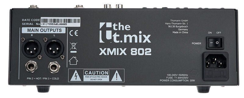 the t.mix xmix 802 USB