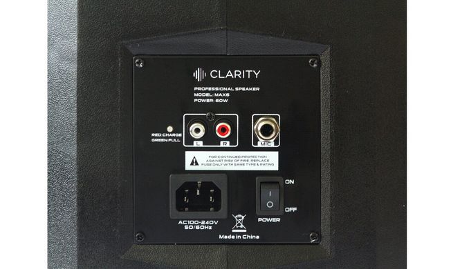 Мобильная акустическая система Clarity MAX6