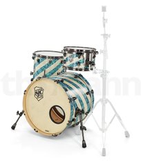 Премиум комплект SJC Drums Custom Studio Turquoise Barb.
