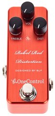 Гитарная педаль One Control Rebel Red Distortion