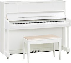 Акустическое пианино YAMAHA U1J Polished White
