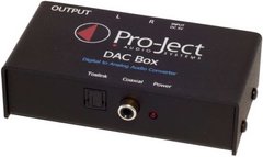Цифро-аналоговый преобразователь Pro-Ject DAC BOX TV