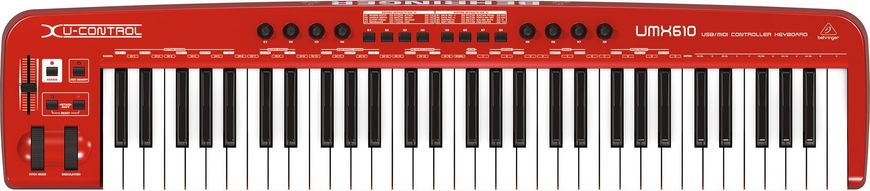 MIDI-клавиатура Behringer U-Control UMX610