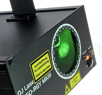 Лазеры Stairville DJ Lase 150-RGY MK-III DMX IR