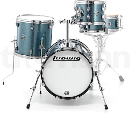 Комплект барабанов Ludwig Breakbeats Set Azure Sparkle