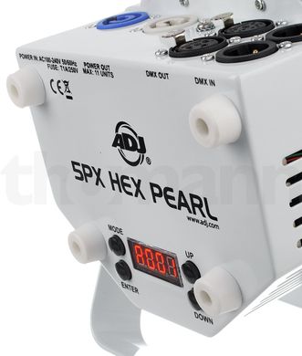 LED PAR multi-color ADJ 5PX Hex Pearl