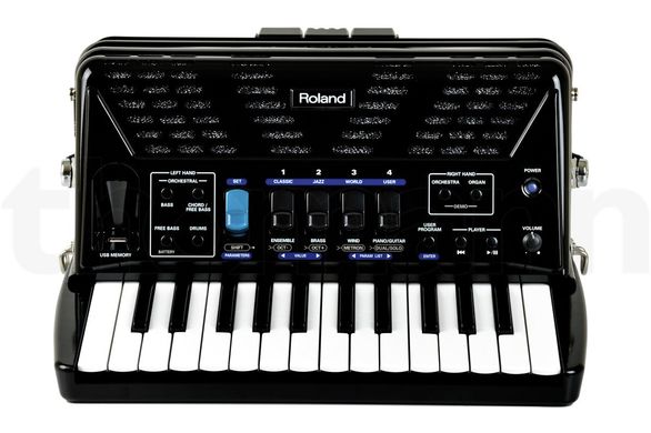 Цифровой аккордеон Roland FR-1X BK