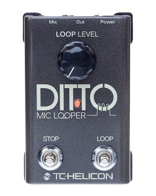 Вокально-инструментальный лупер TC Electronic Ditto Mic Looper