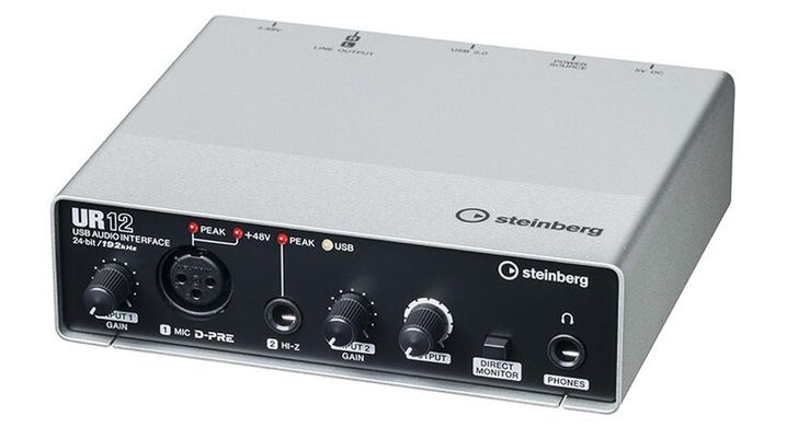 USB аудиоинтерфейс Steinberg UR12