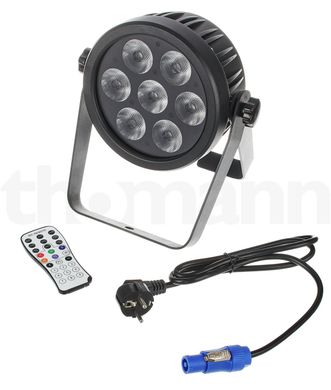 Декоративное освещение LED Eurolite LED 7C-7 Silent Slim Spot