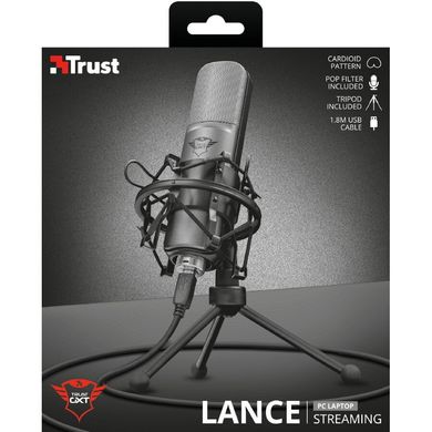 Микрофон Trust GXT 242 Lance streaming microphone (22614)