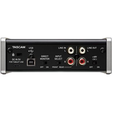USB аудиоинтерфейс Tascam US-1X2