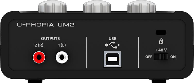 USB аудіоінтерфейсBehringer UM2